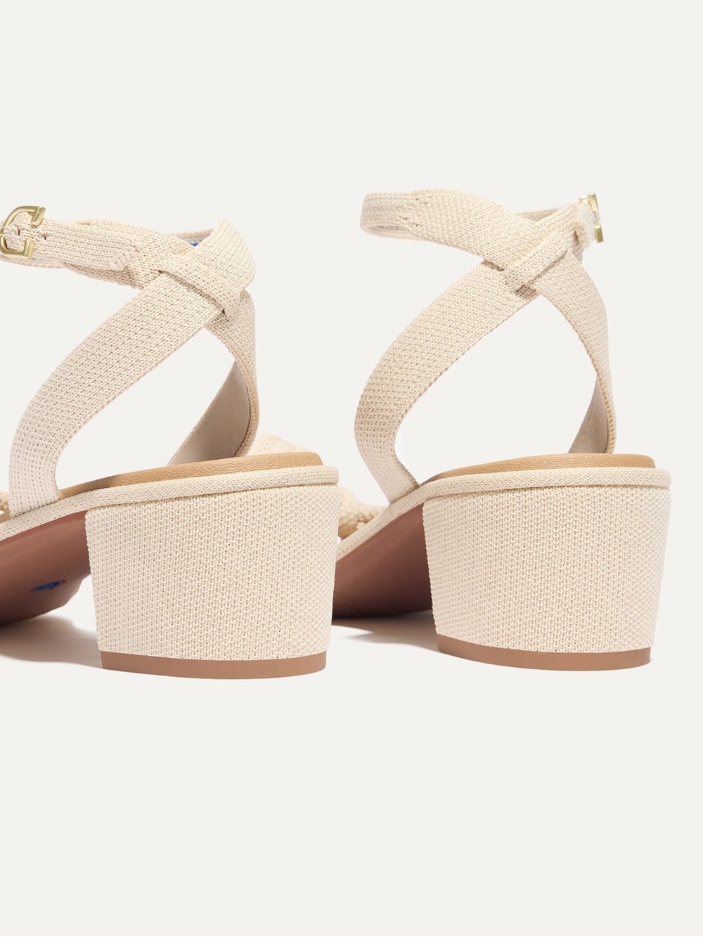 Rothy’s The Knot Sandal in Conch Size 9 - Picture 5 of 6